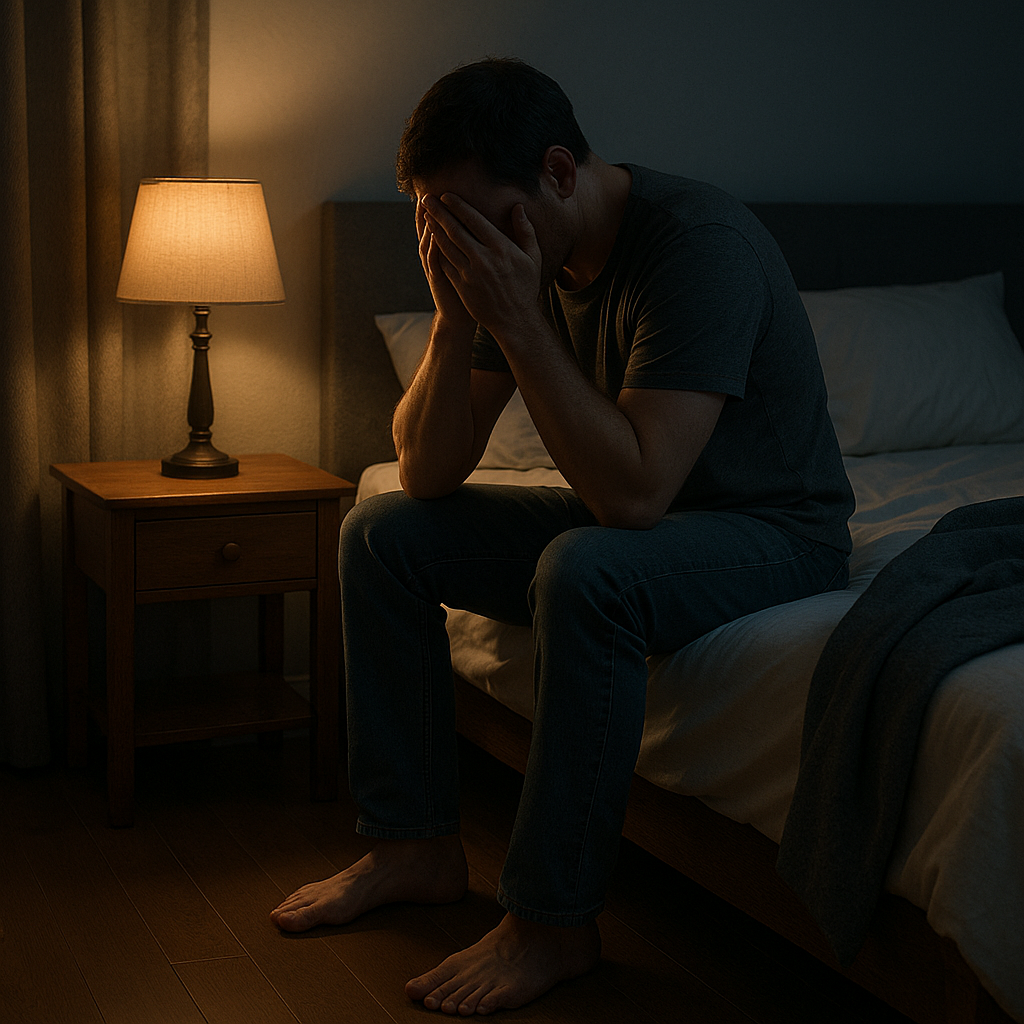 Crise d’angoisse nocturne : que faire immédiatement ?