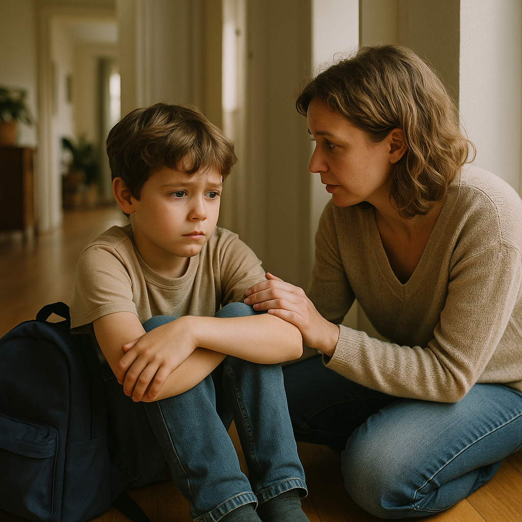 Mon enfant ne veut plus aller à l’école : causes psychologiques